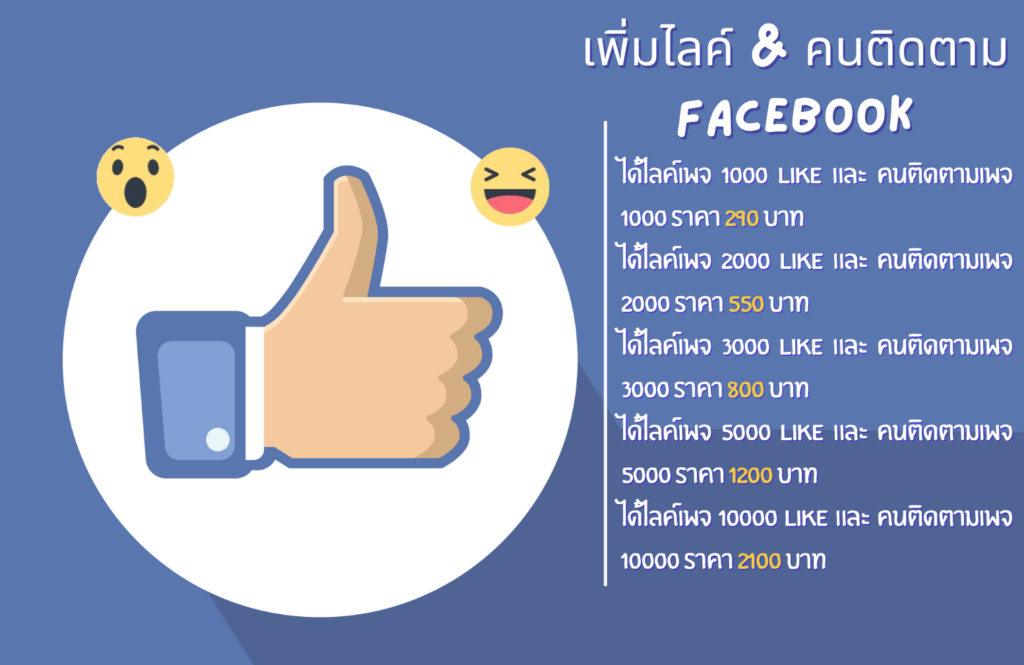 ลบคำศัพท์ เพิ่มไลค์ Facebook Page เพิ่มไลค์ Facebook Page